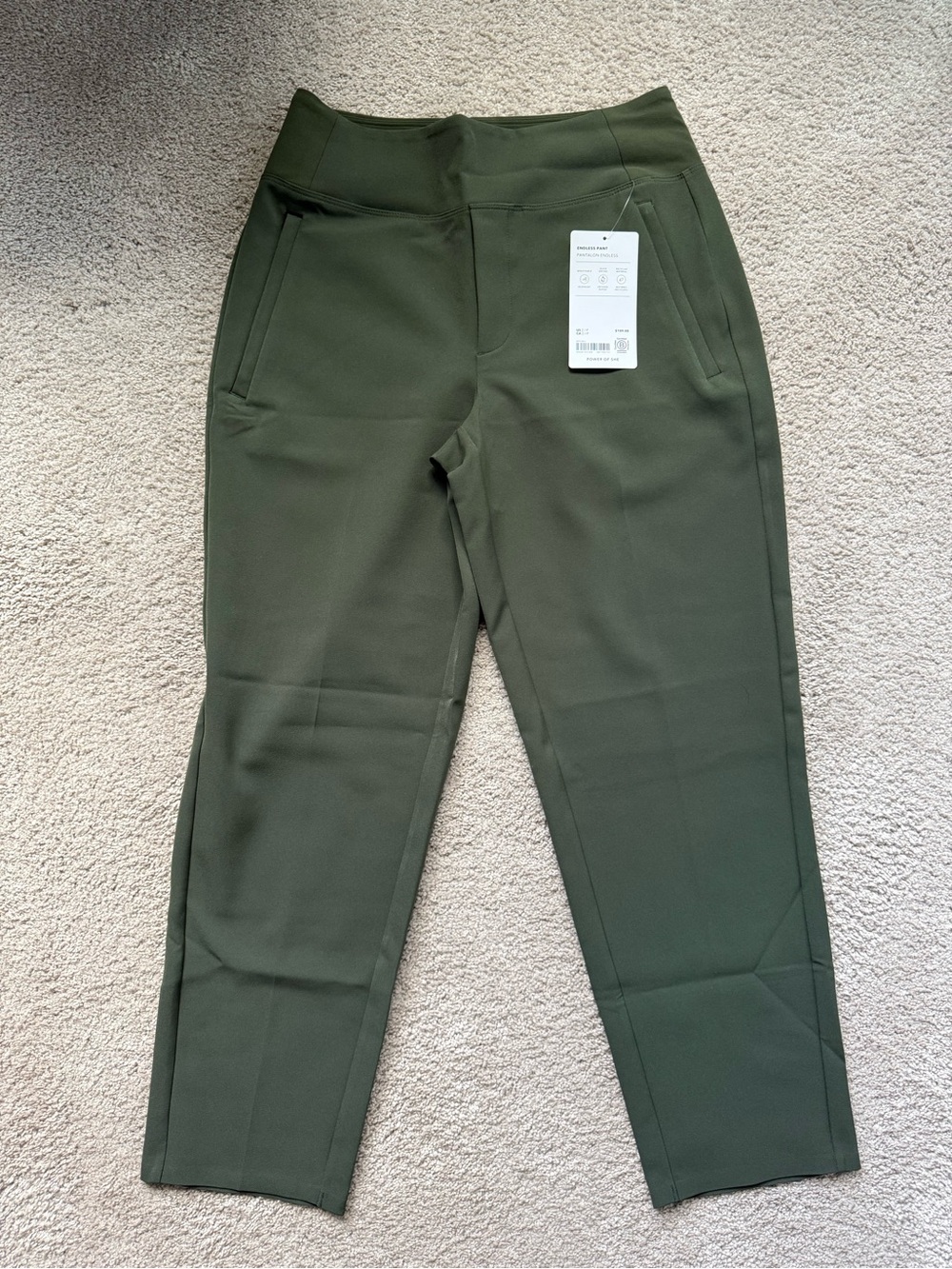 NWT Athleta Endless Pant, 2 Petite